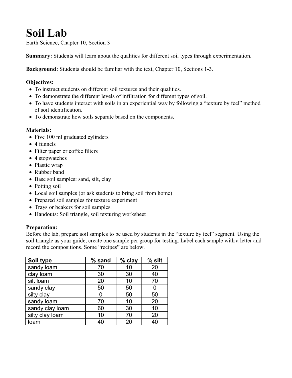 Earth Science, Chapter 10, Section 3