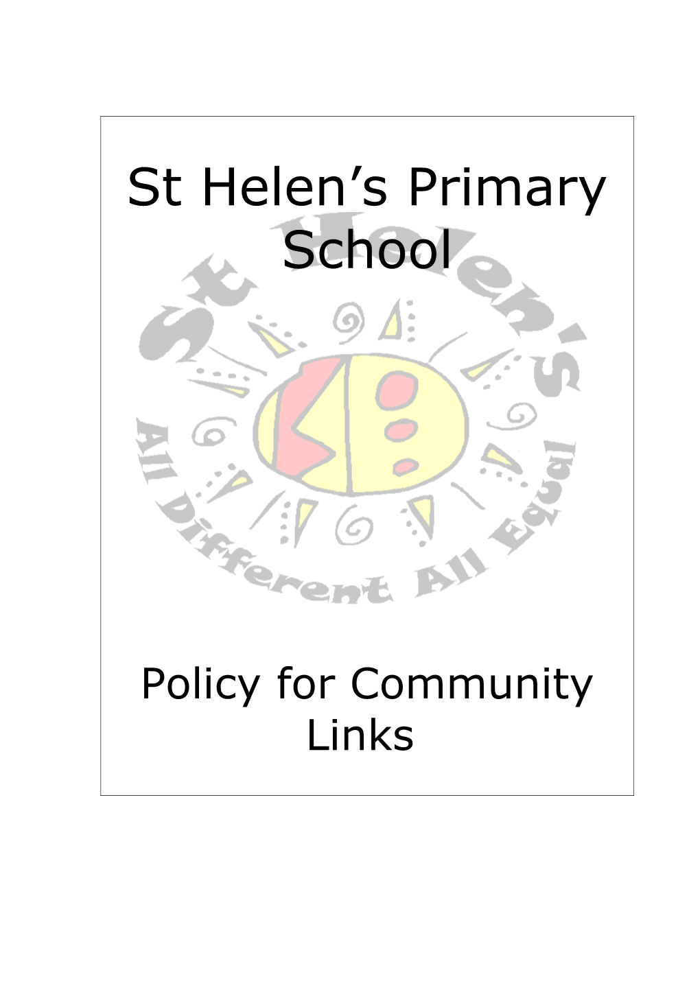 Policy for Community Links