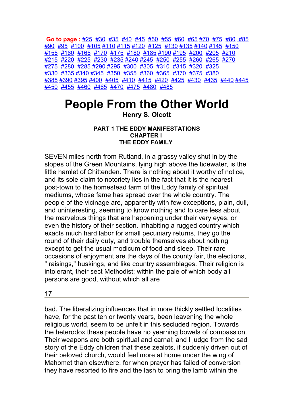 People from the Other World Henry S. Olcott