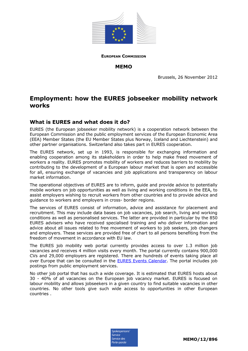 Employment: How Theeures Jobseeker Mobility Network Works