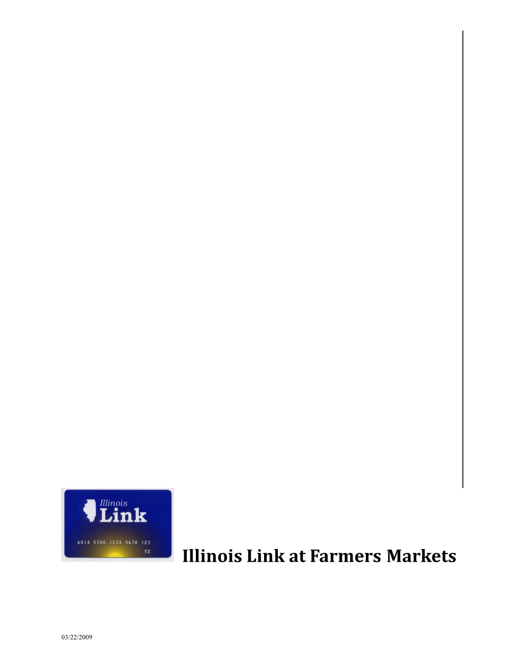 State of Illinois Farmer S Market Approval Process