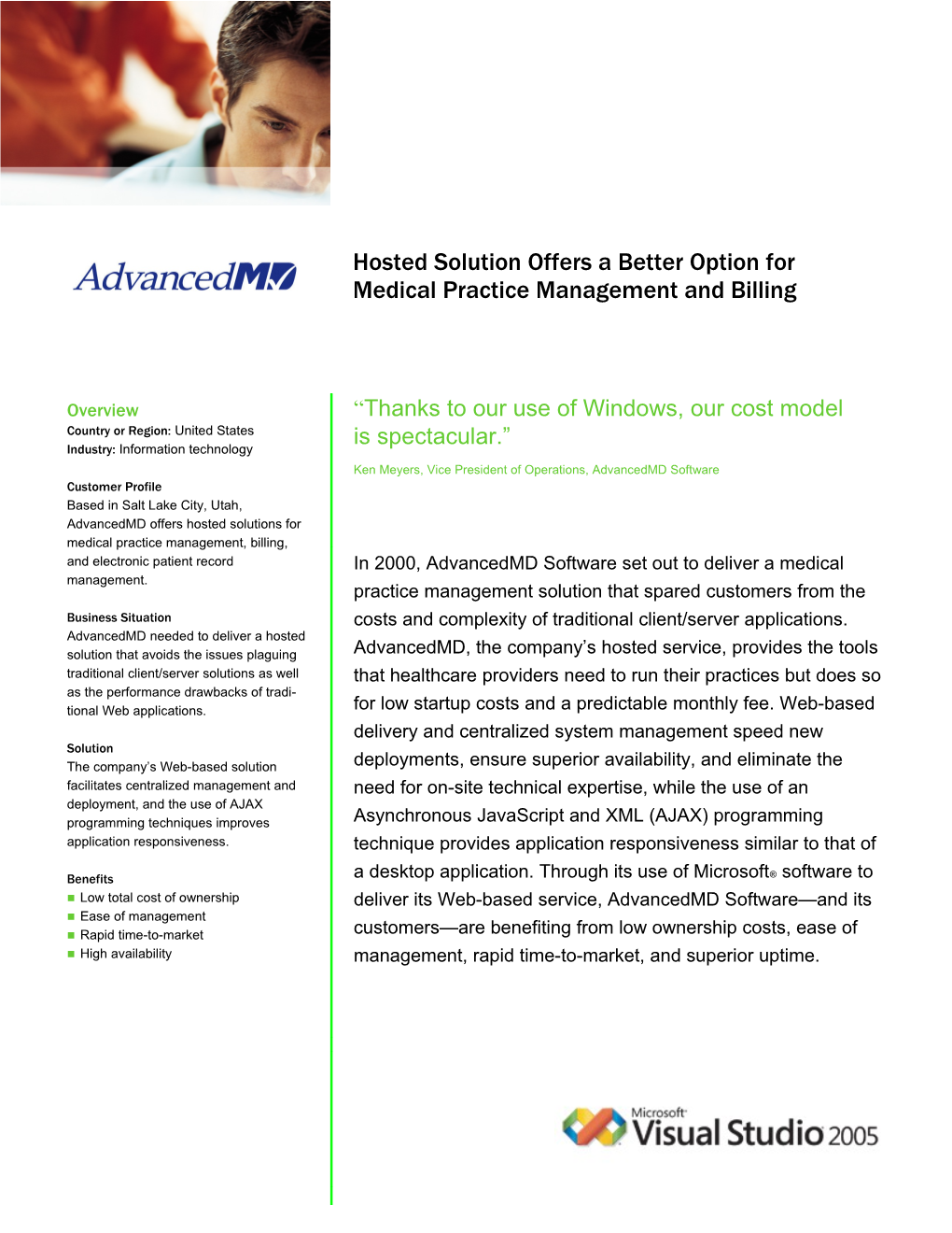 Hosted Solution Offers a Better Option for Medical Practice Management and Billing