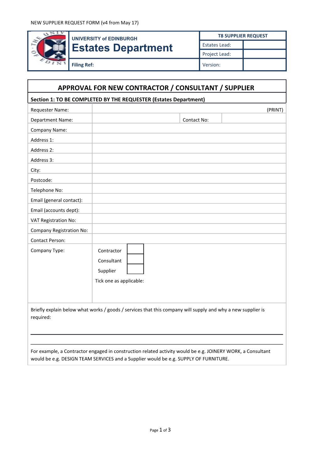 NEW SUPPLIER REQUEST FORM(V4 from May17)