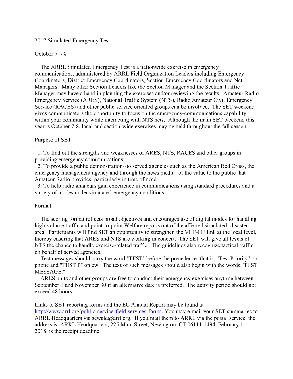 Thanks to Your Efforts, the Public Service Tradition in Amateur Radio Continues!