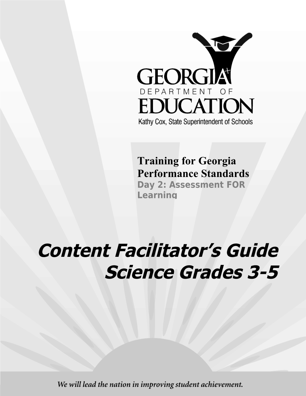 GPS Day 2 Training Content Facilitator S Guide