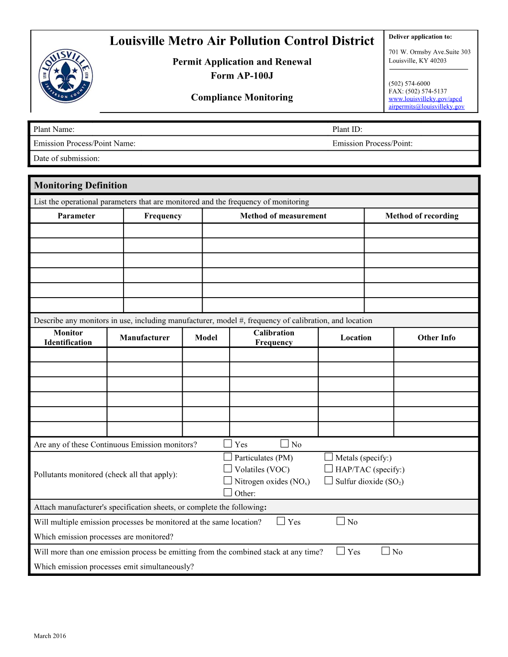 Louisville Metro Air Pollution Control District