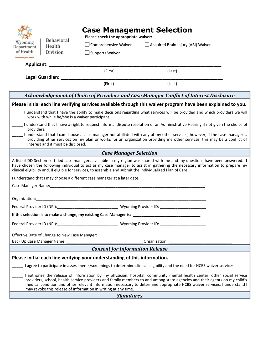 Mail This Form to the DD Section Participant Support Specialist