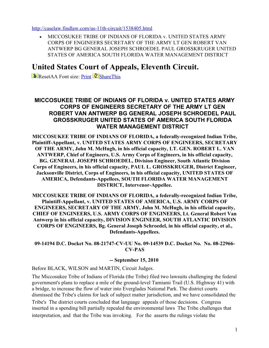 United States Court of Appeals, Eleventh Circuit