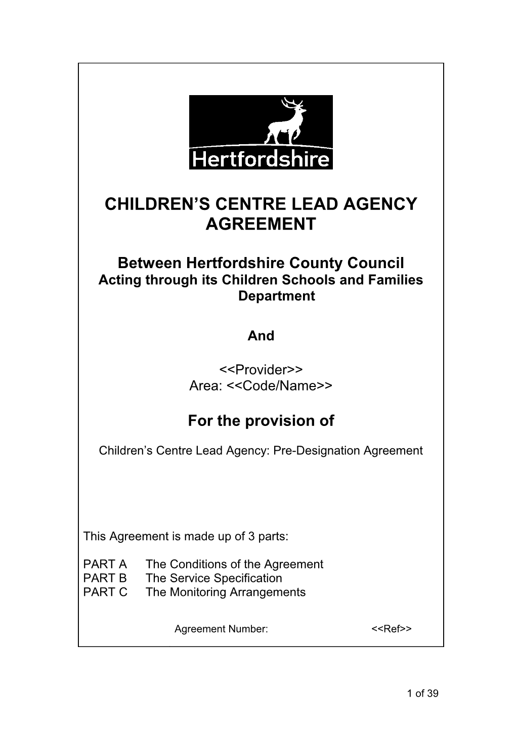 Acting Through Its Childrenschools and Families Department