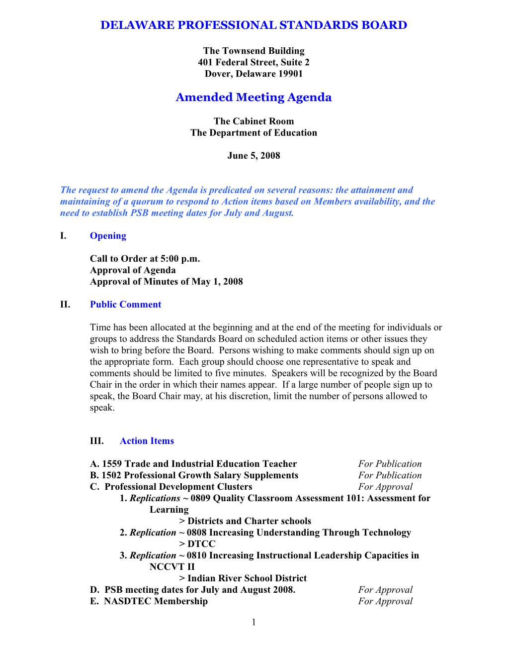 Delaware Professional Standards Board s2