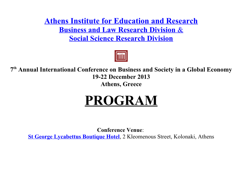 Athens Institute for Education and Research s2