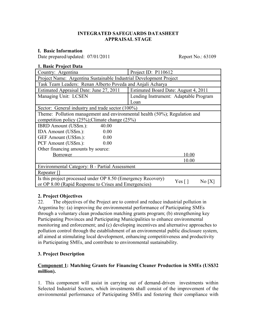 Integrated Safeguards Datasheet s15