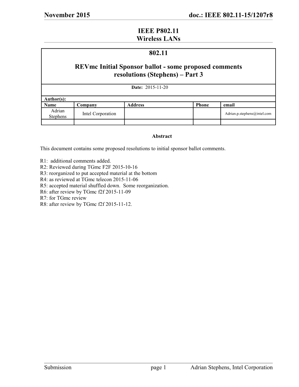 IEEE P802.11 Wireless Lans s84