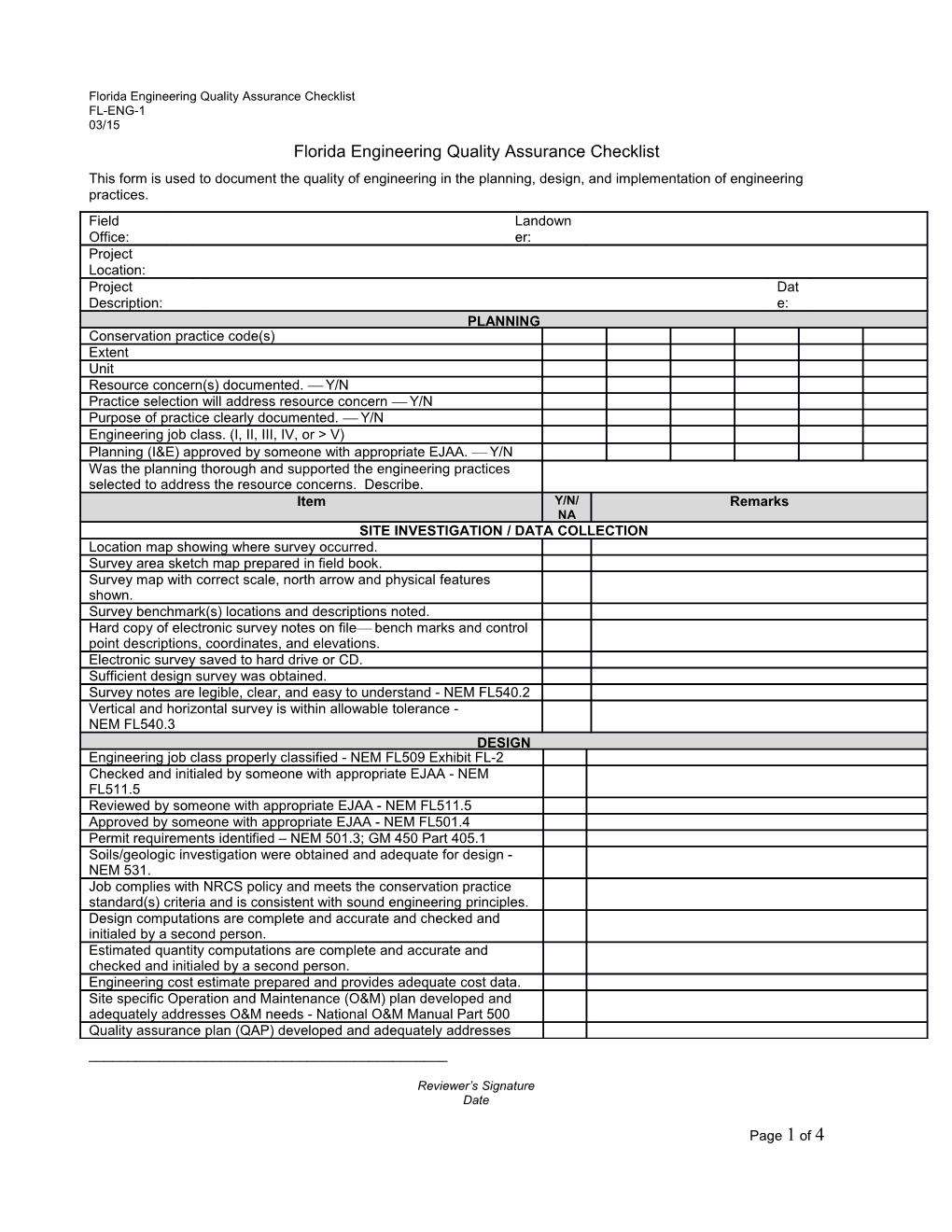 Soil Test Pit/Boring Log