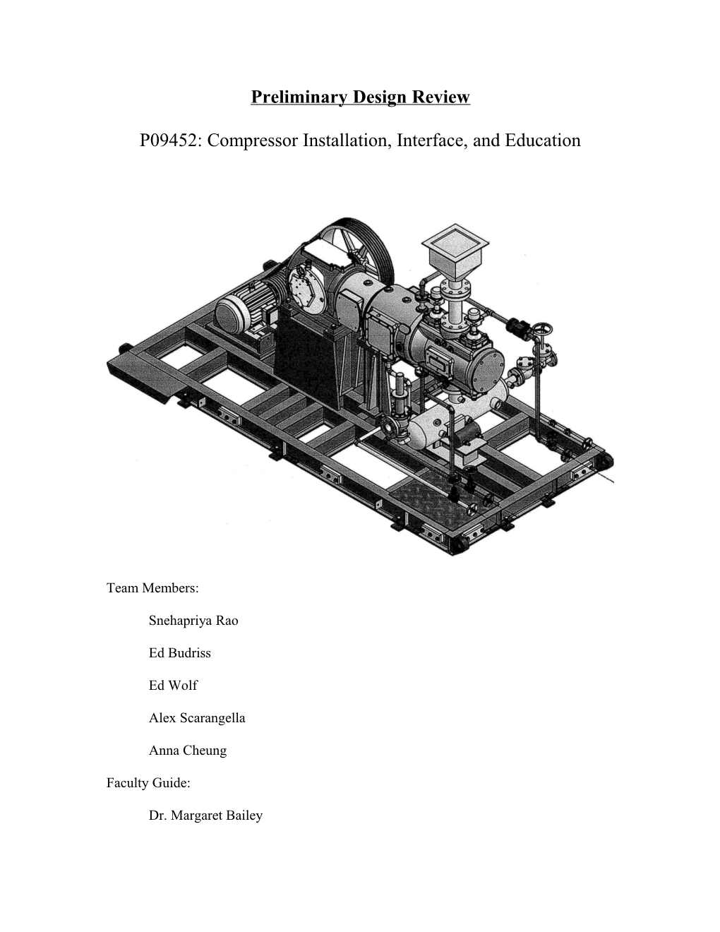 P09452:Compressor Installation, Interface and Education