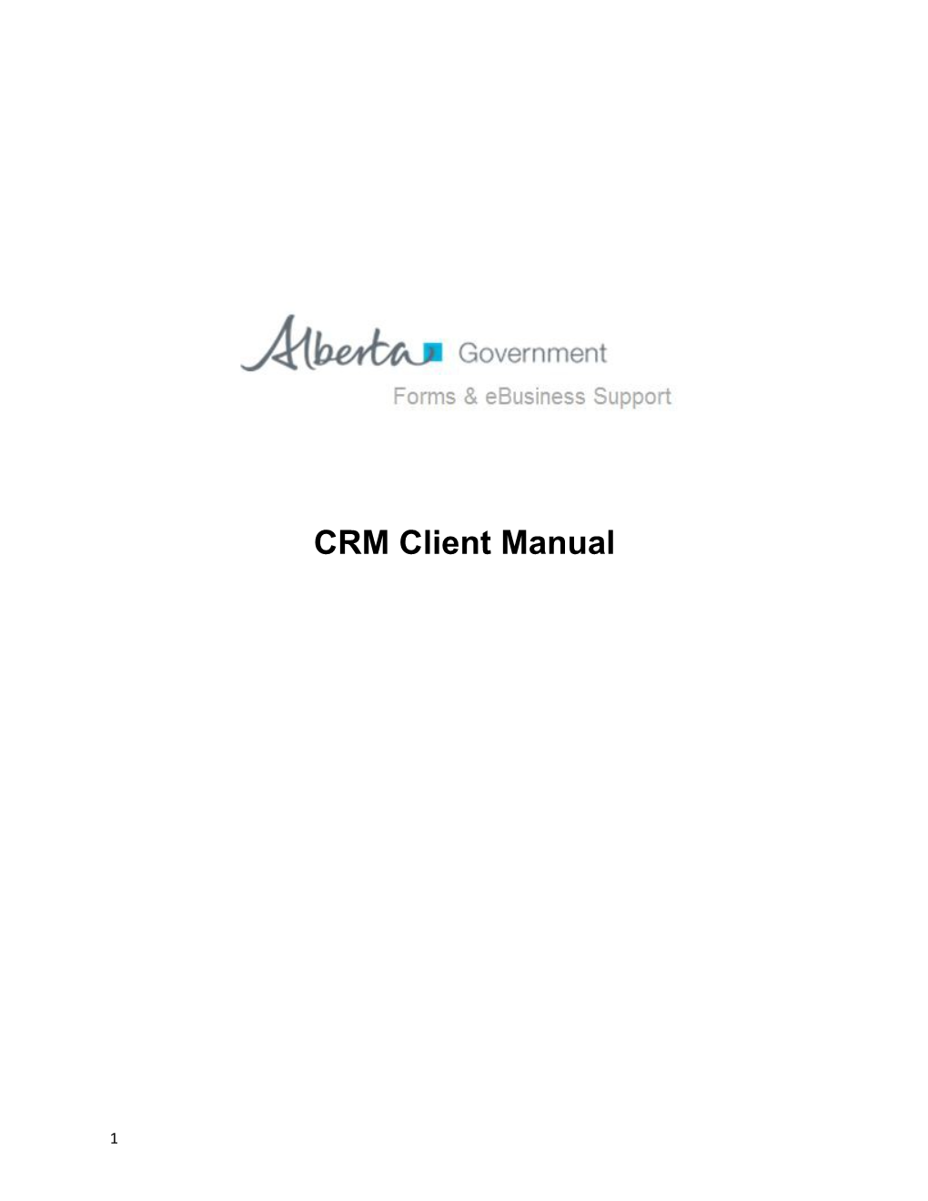 CRM Client Manual