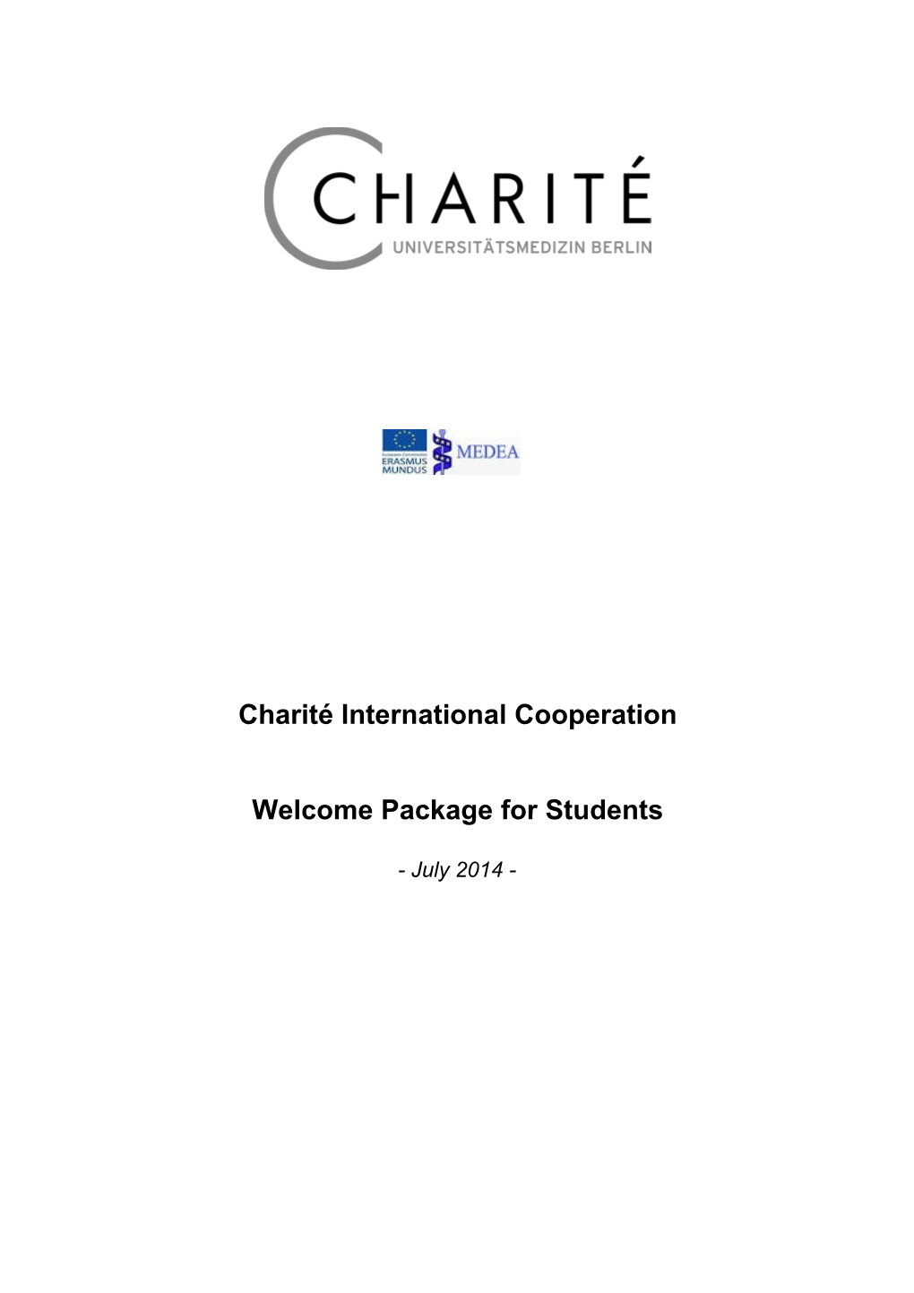 Welcome Package for Students