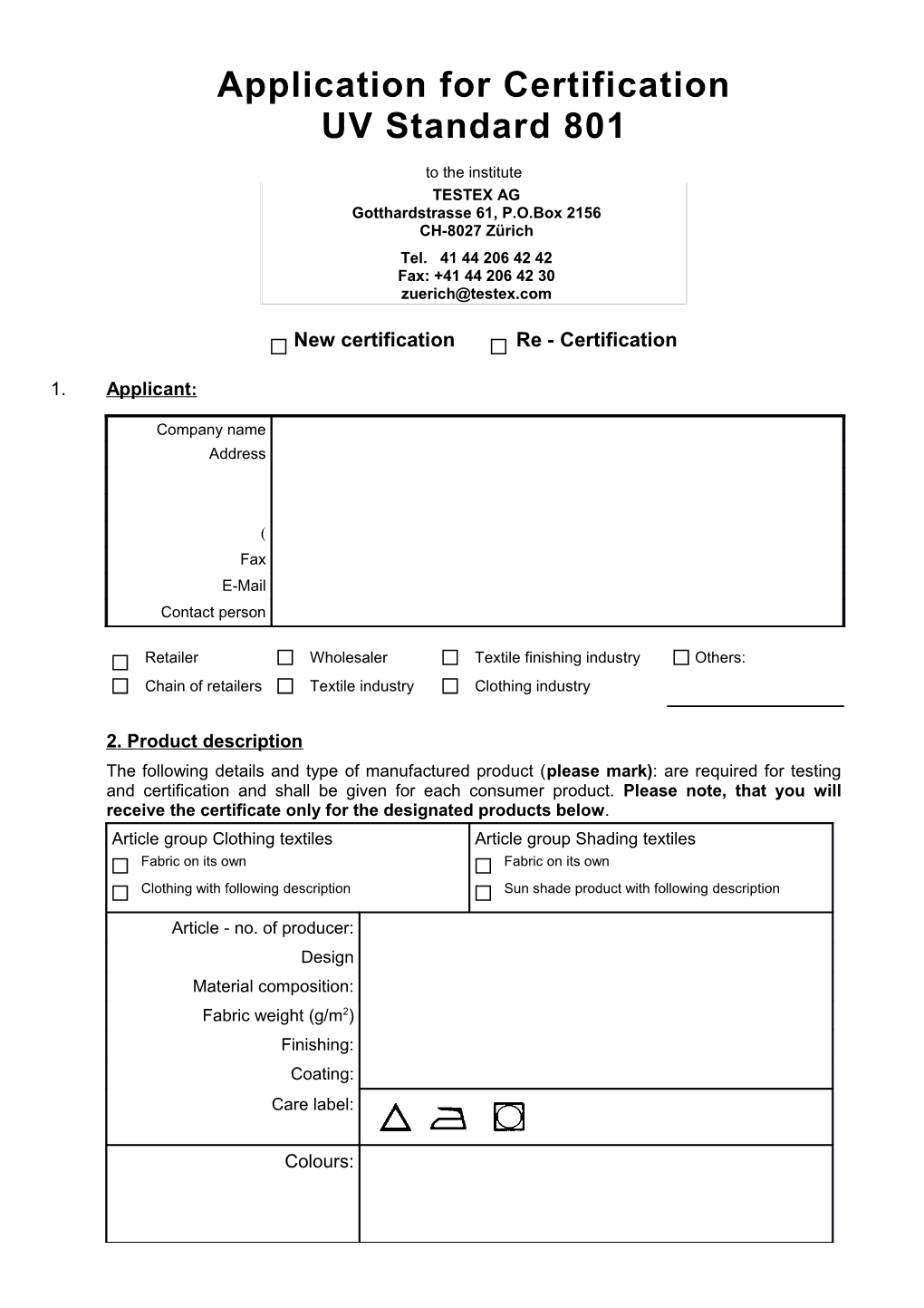 Application for Certification s1