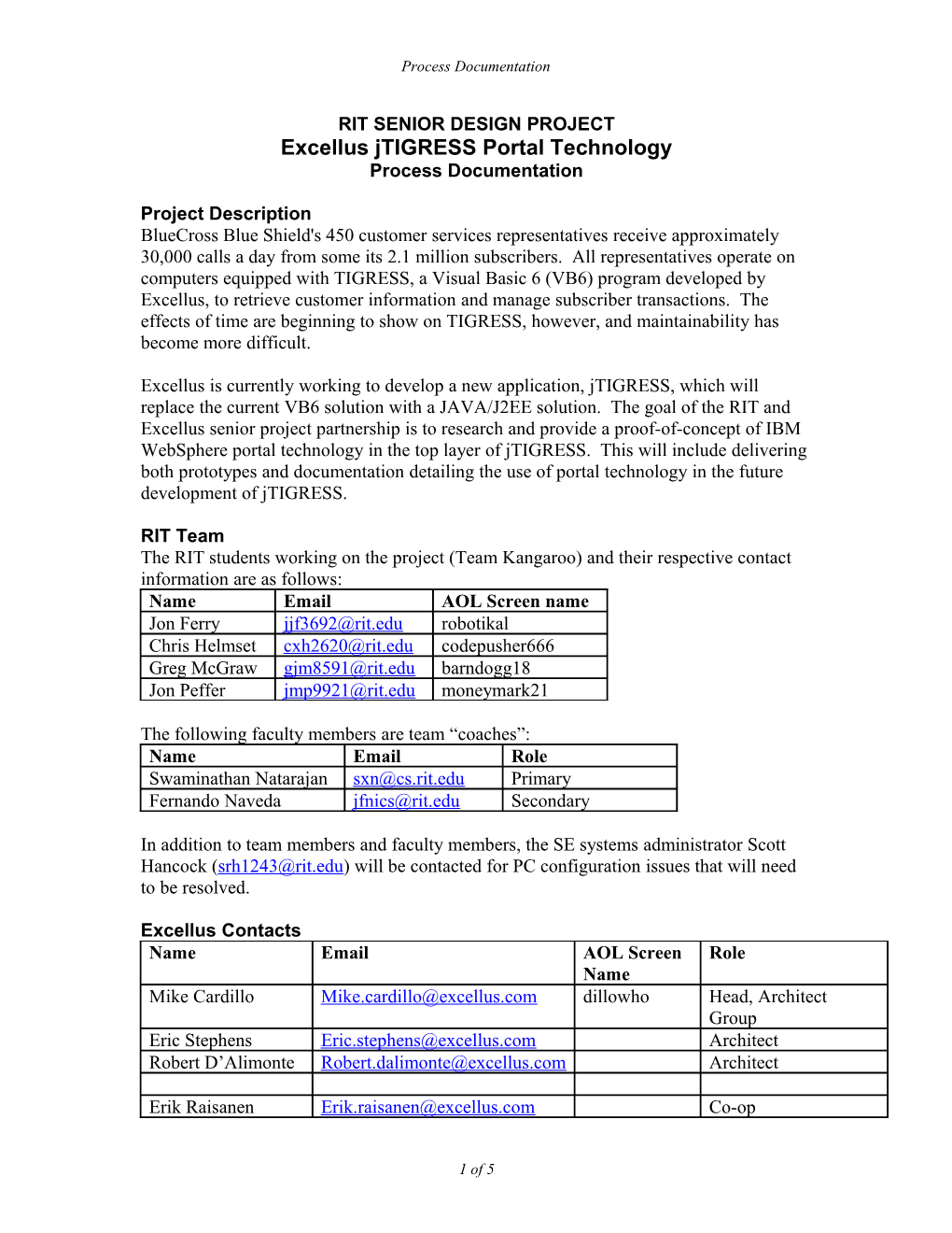 Rit Senior Design Project