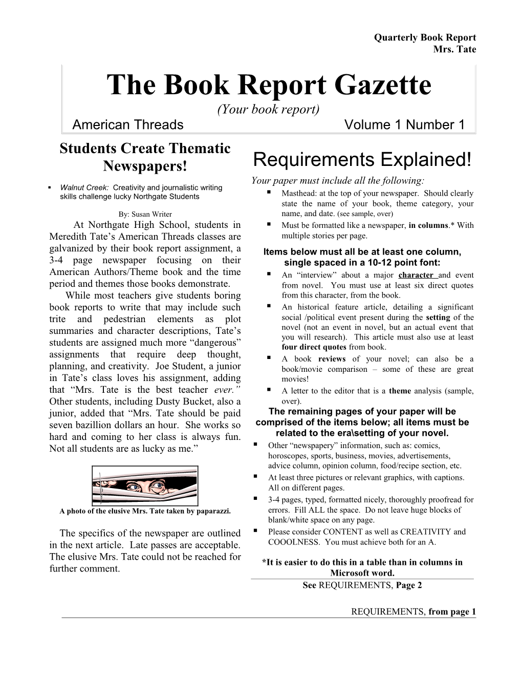 Quarter 2-3 Book Report