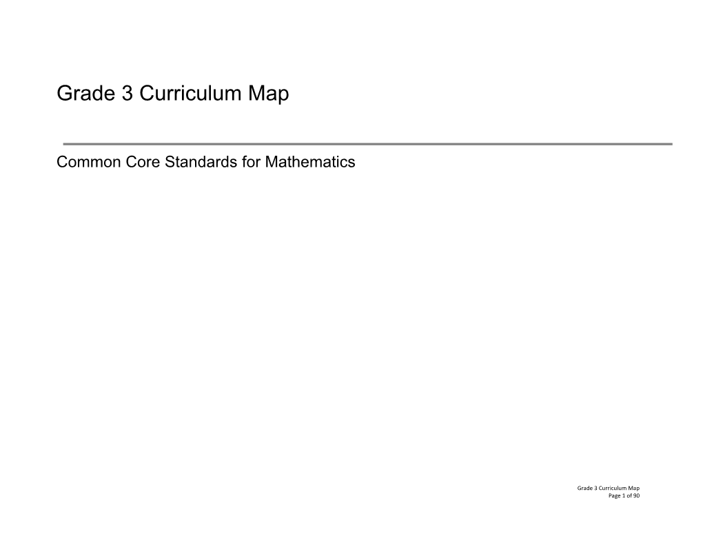 Grade 3 Common Core State Standards for Mathematics