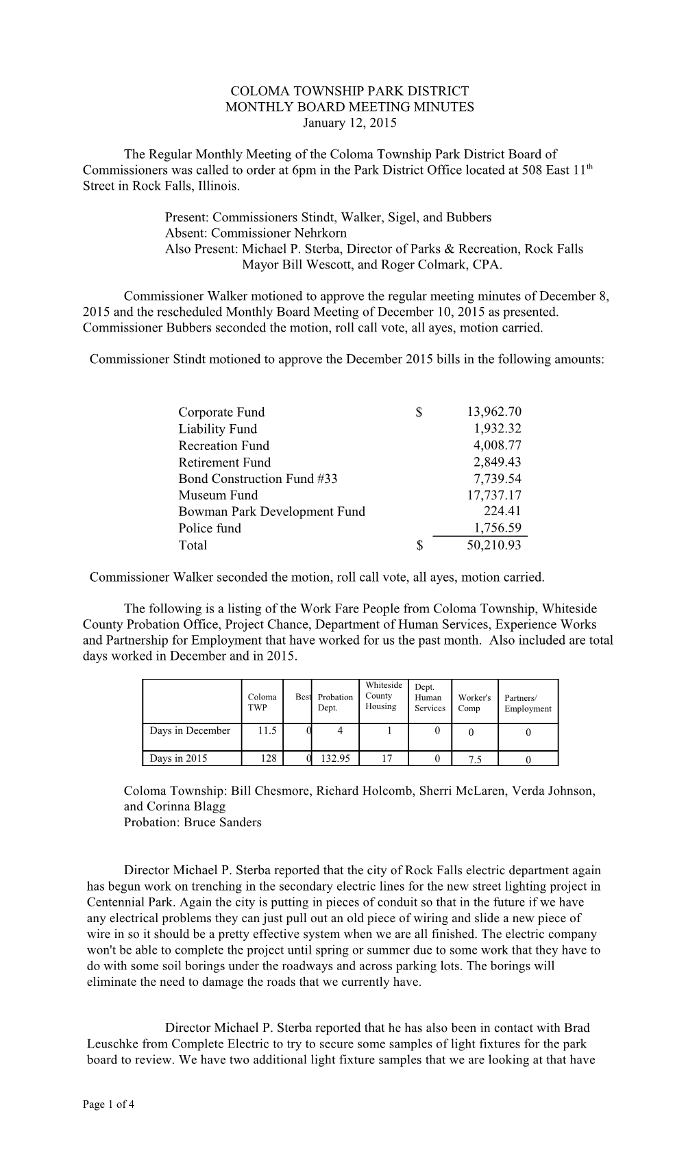 Coloma Township Park District s1