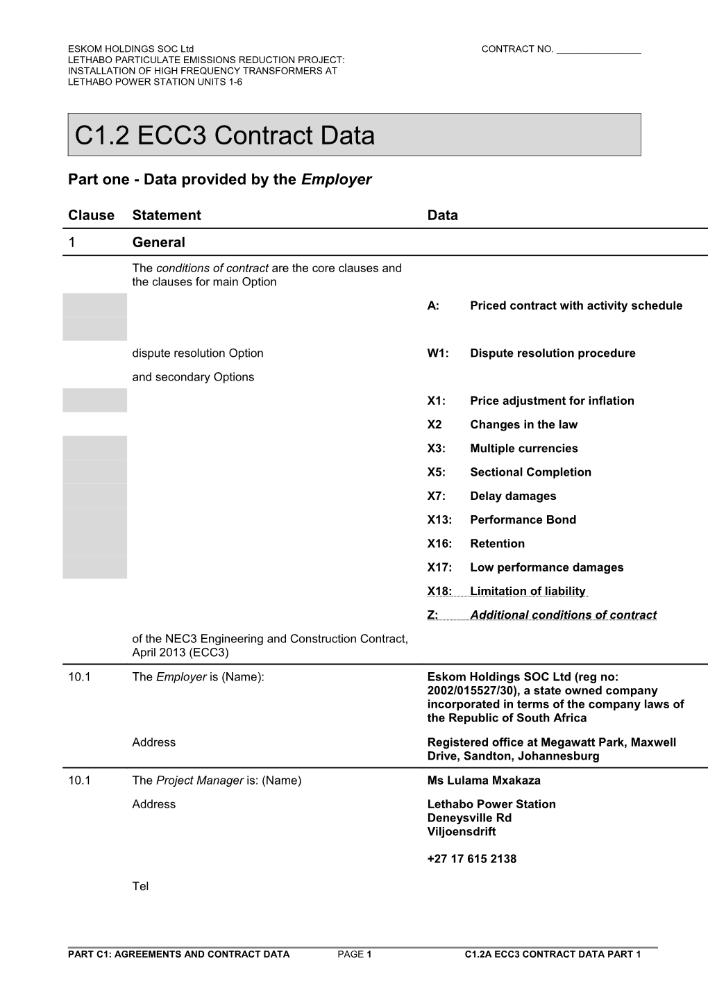 C1.2A ECC3 Data by Employer