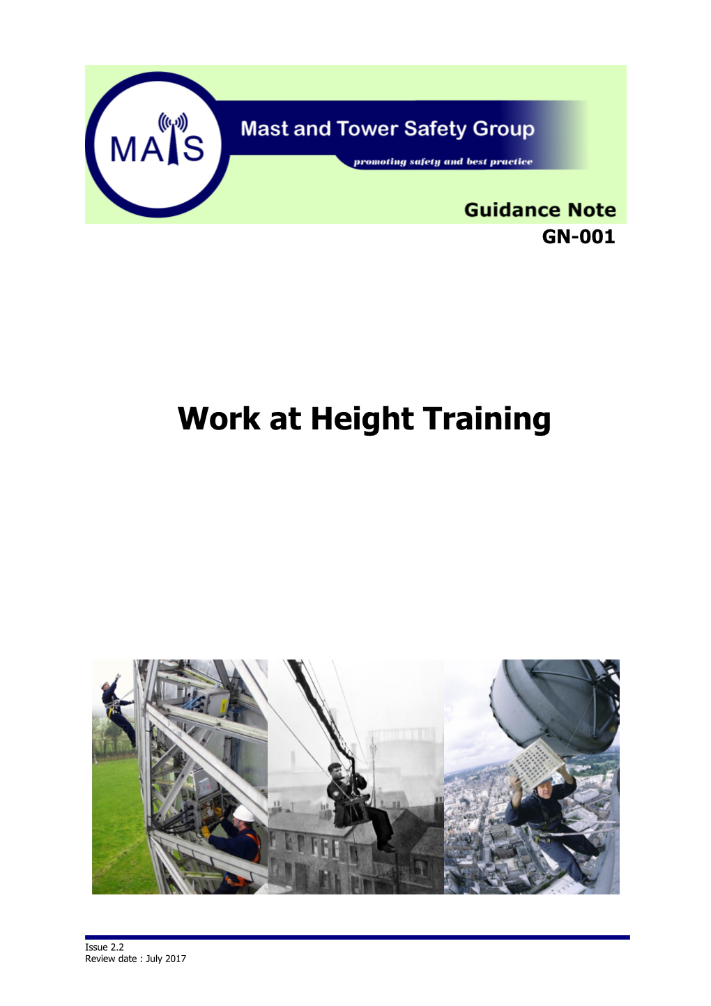 Work at Height Training