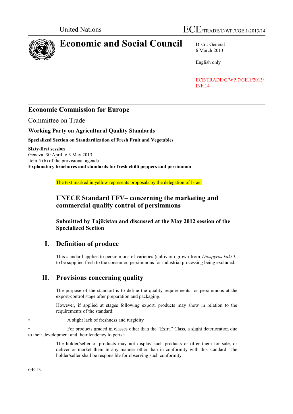 Economic Commission for Europe s5