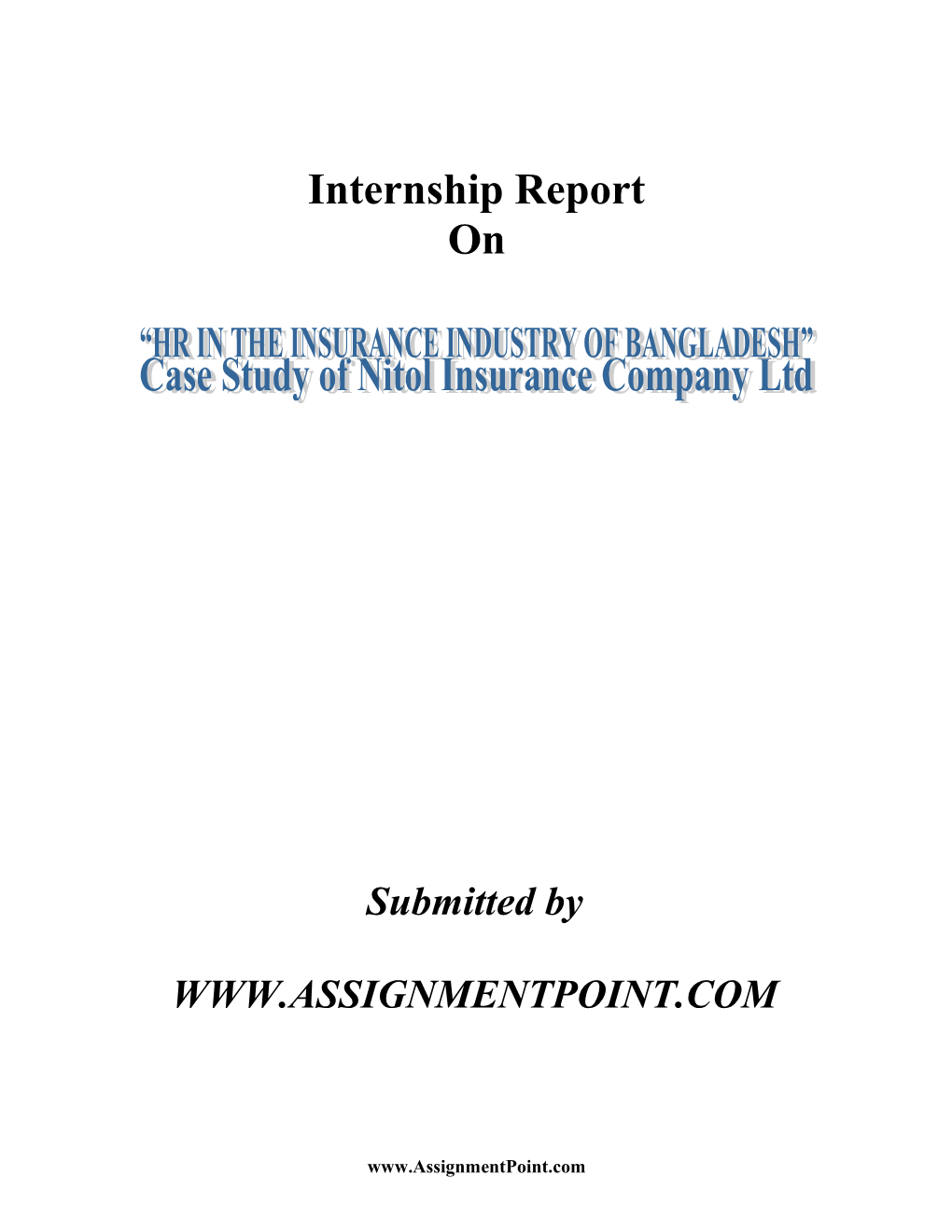 Internship Report s1