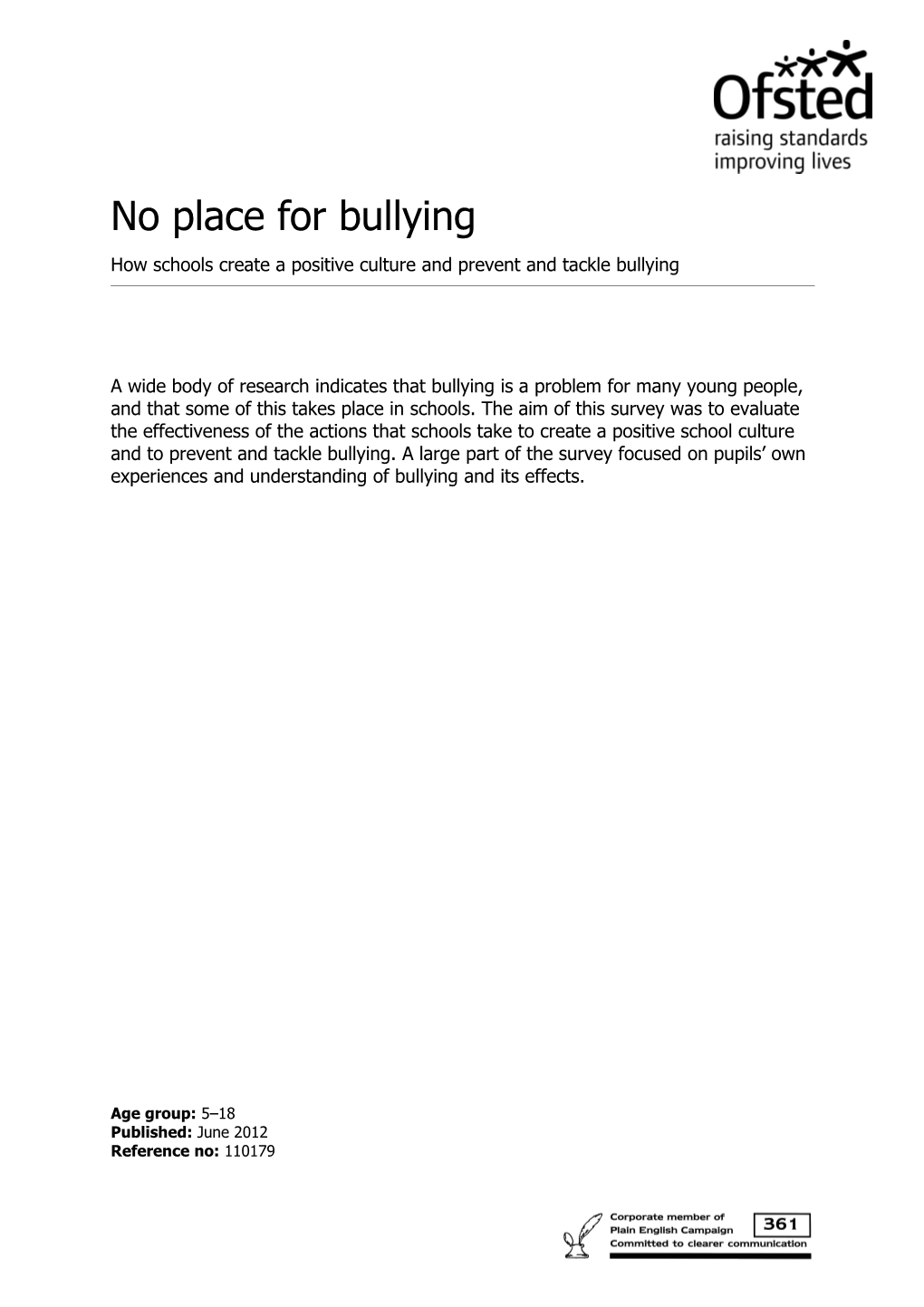 How Schools Create a Positive Culture and Prevent and Tackle Bullying