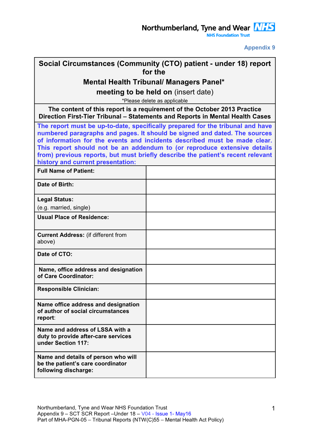 2. Please Give Details of Any Index Offence(S), and Other Relevant Forensic History;