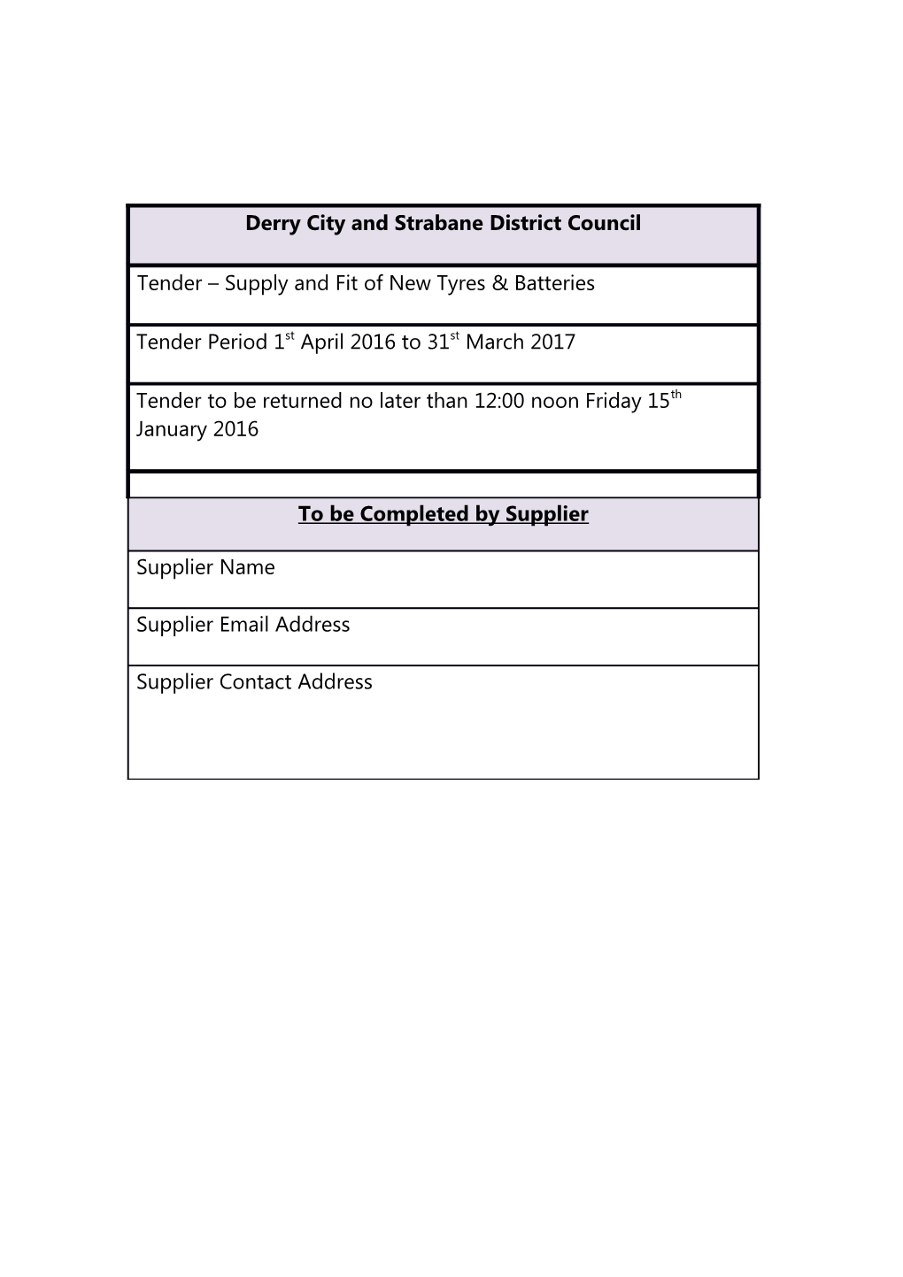 Derry City and Strabane District Council s1