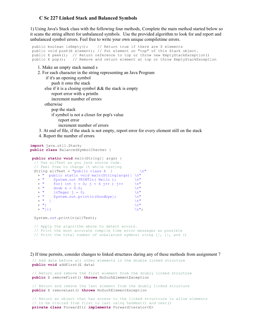 The Abstract Data Type (ADT) Srack