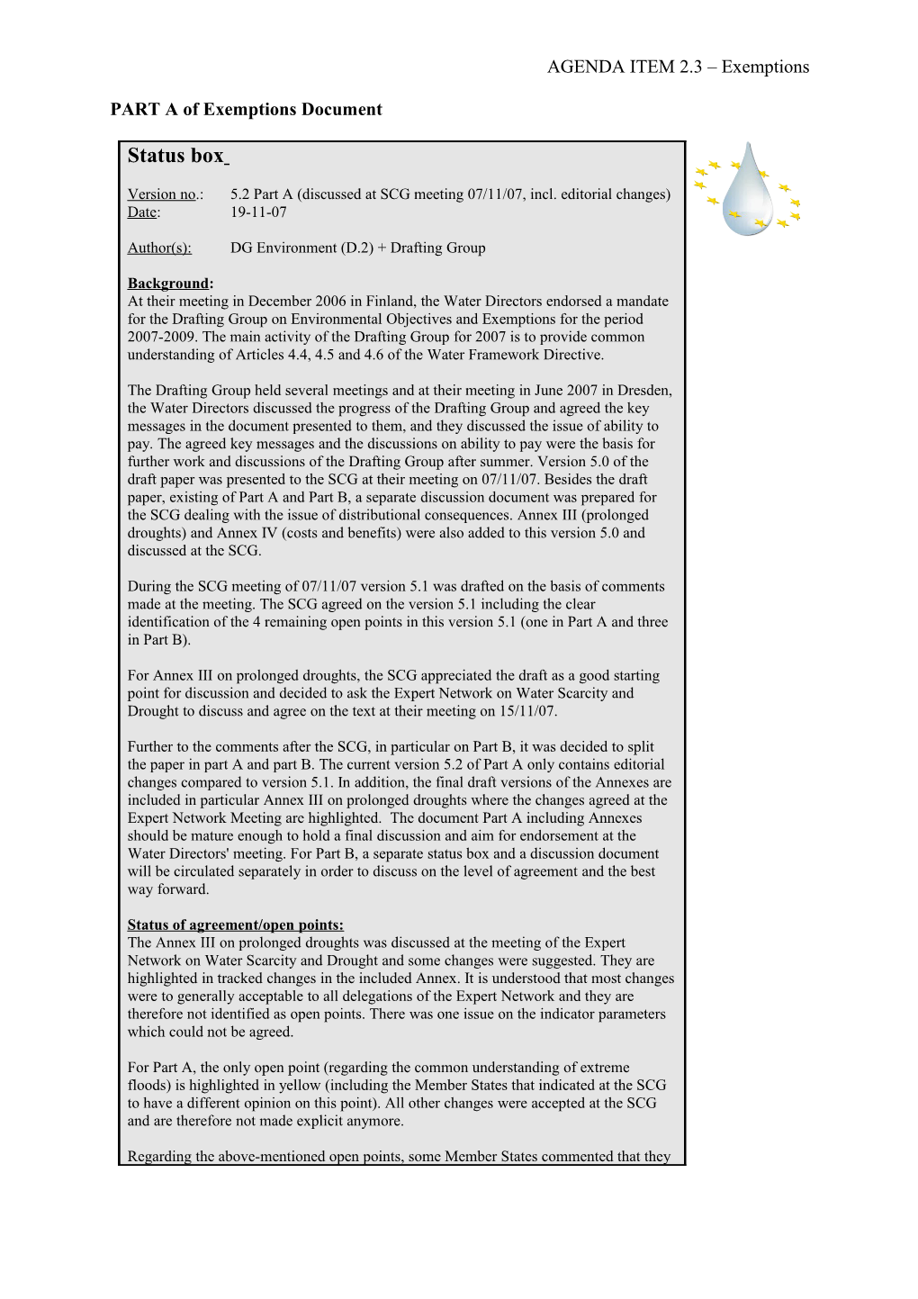 Part B Assessment of Disproportionality