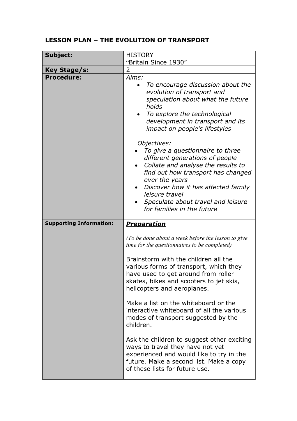 Lesson Plan Template s3