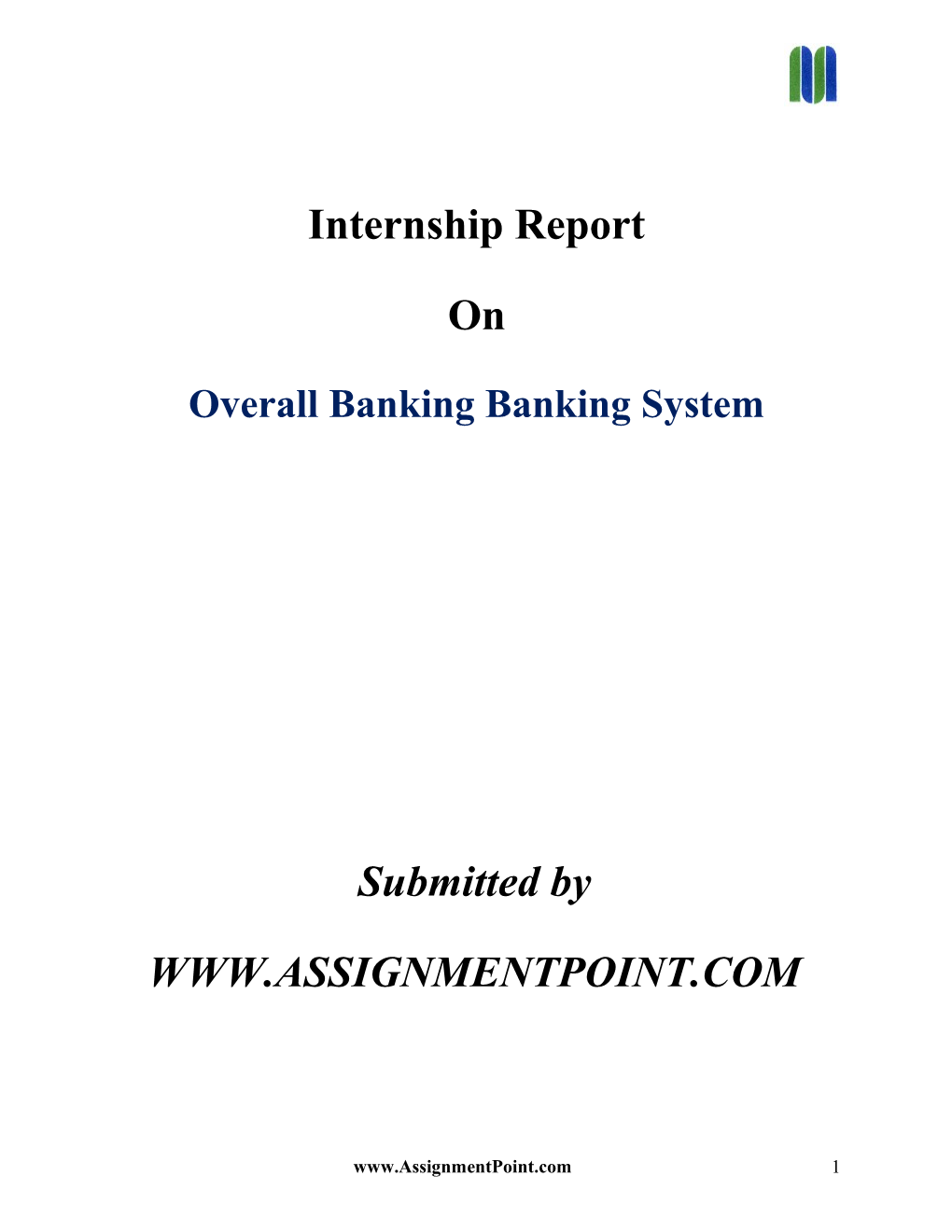 Overall Banking Banking System