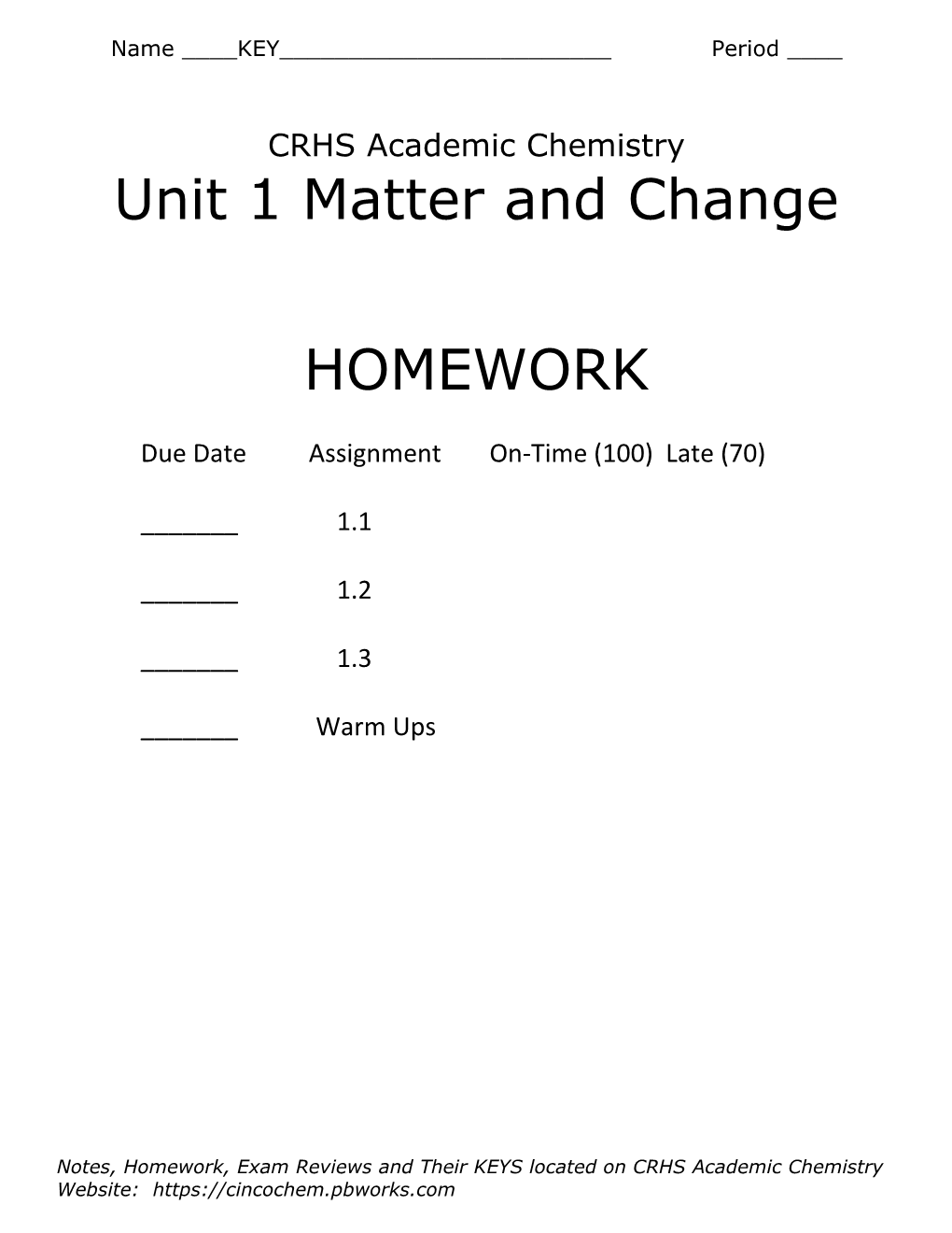 Unit 1 Homework Page 8