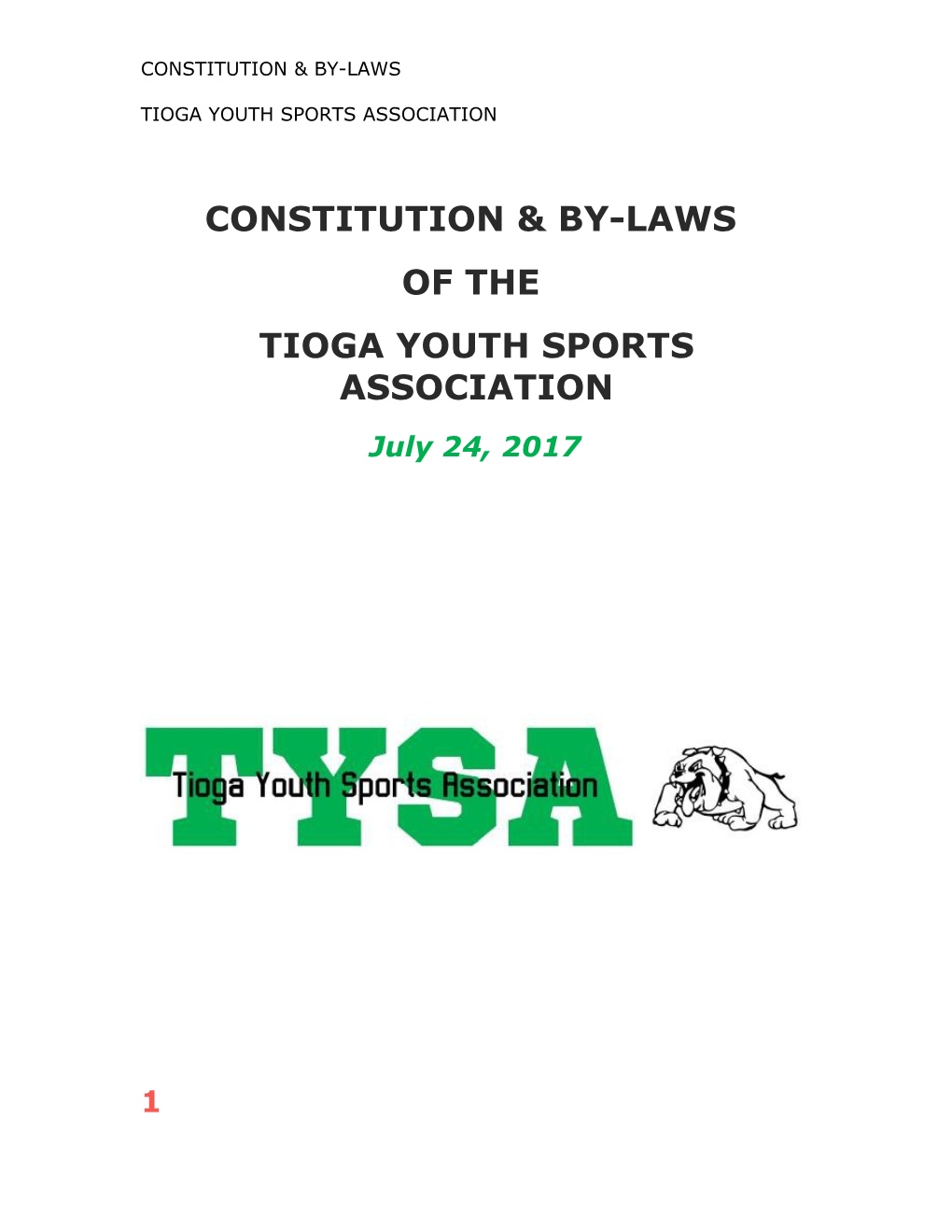 Tioga Youth Sports Association
