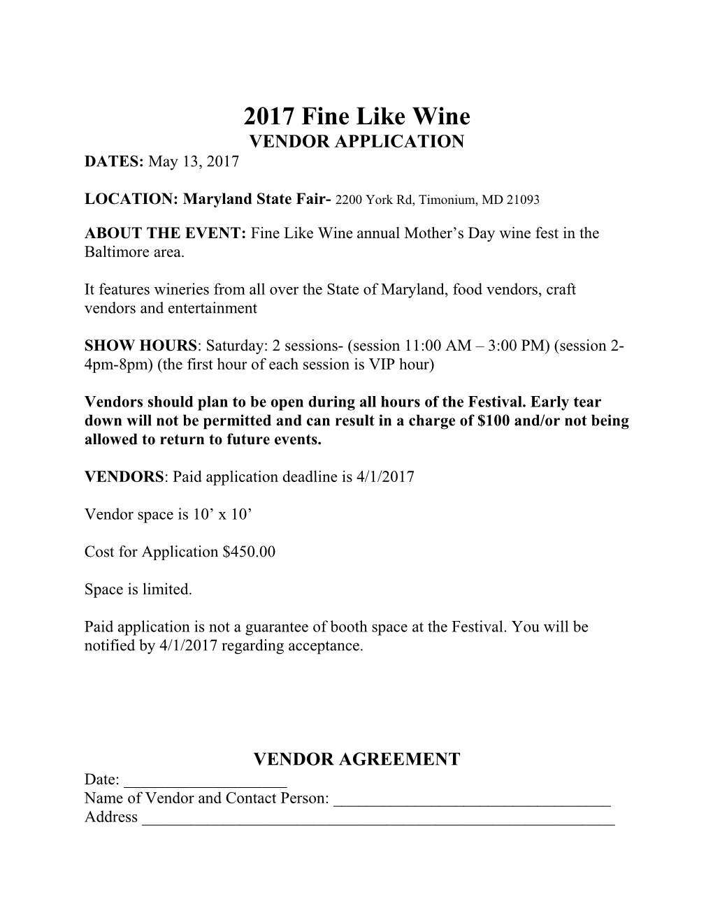 2017 Fine Like Wine