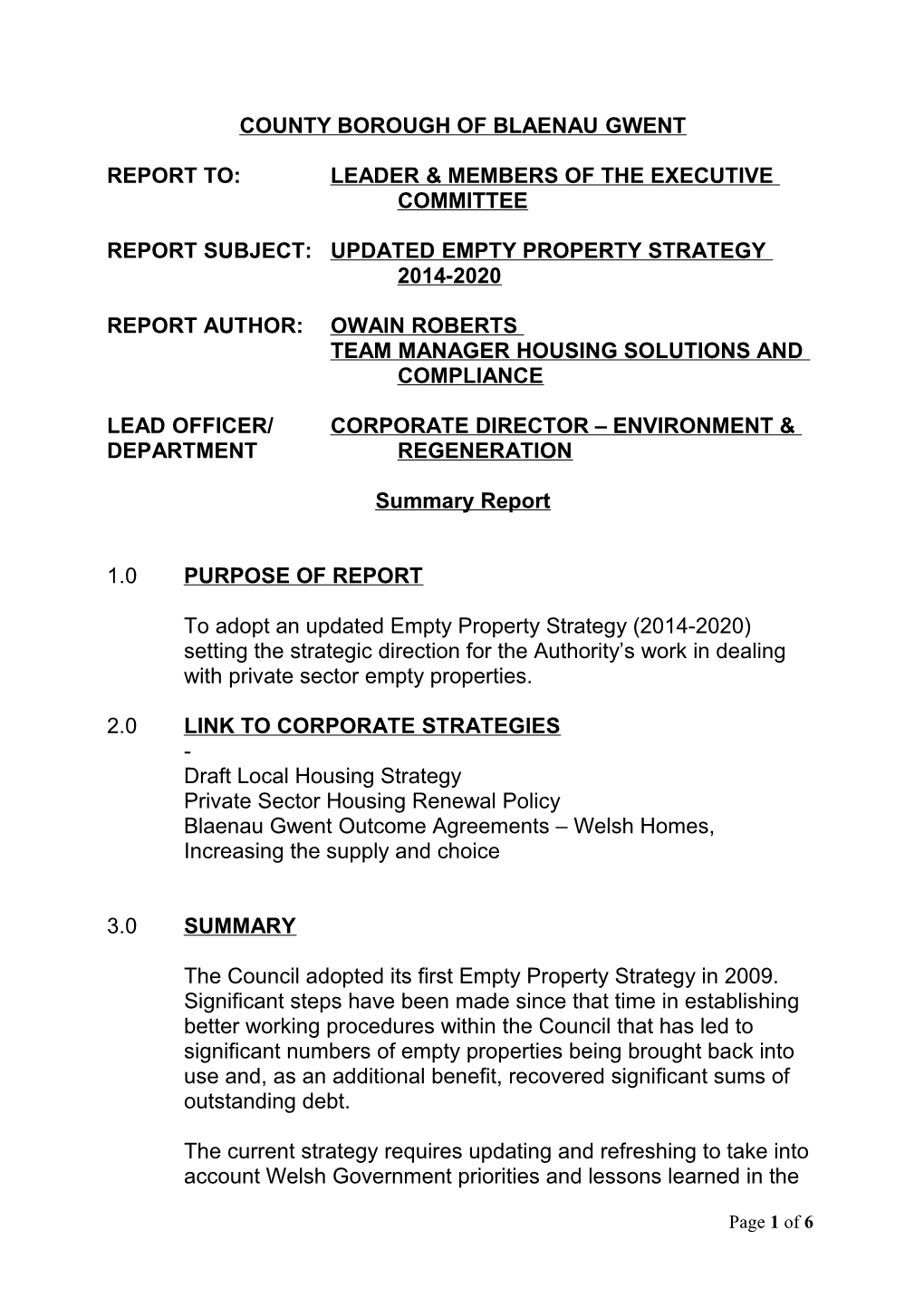 County Borough of Blaenau Gwent s5