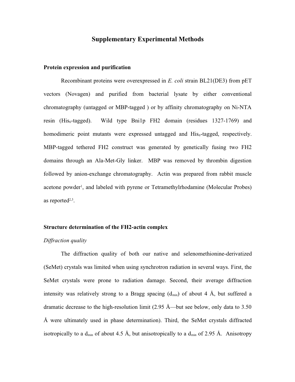 The Initial Electron Density Was Sufficiently Clear to Place Rigid Body Models of Atpbound