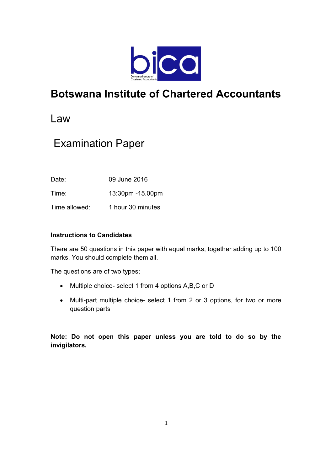 Botswana Institute of Chartered Accountants