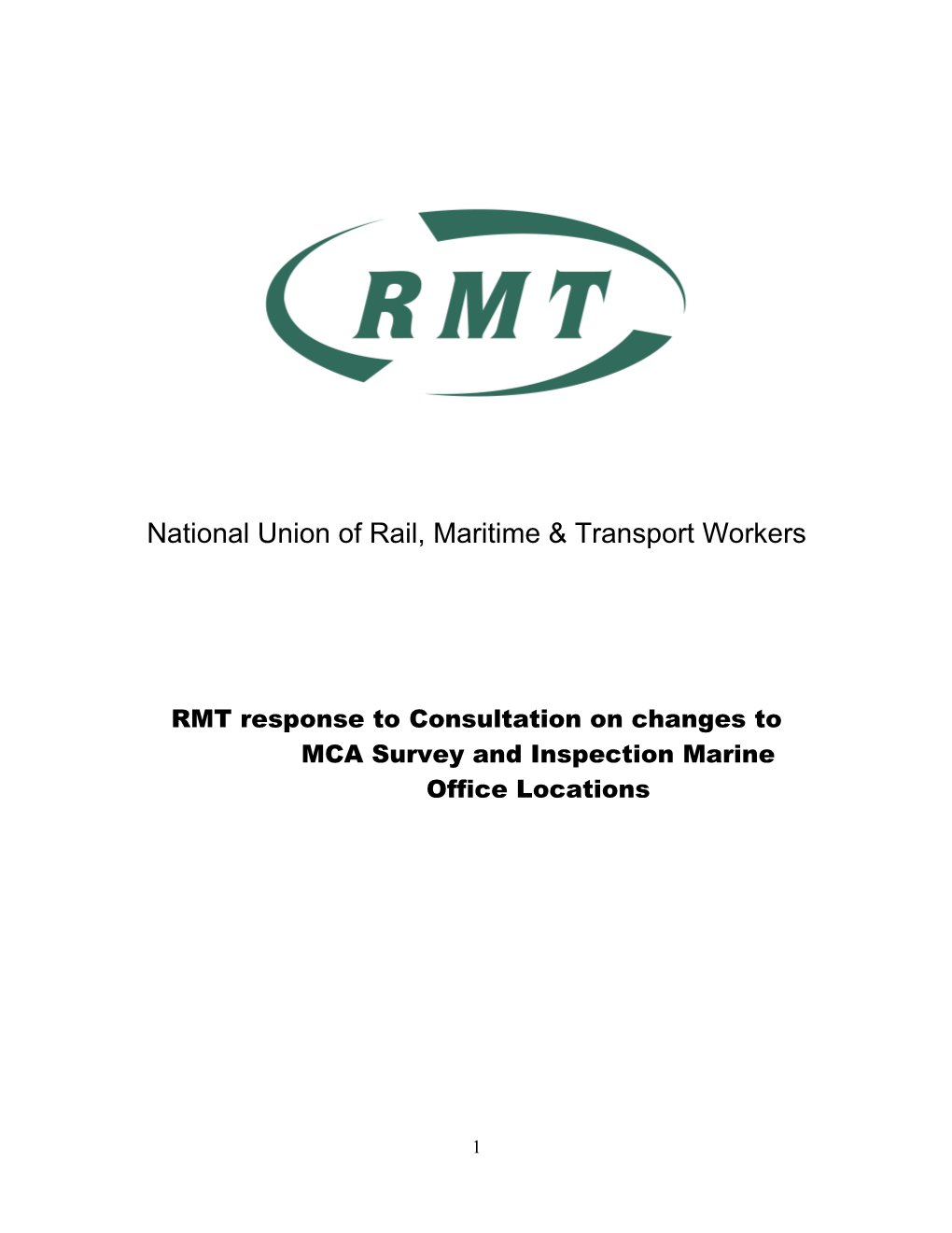 National Union of Rail, Maritime and Transport Workers