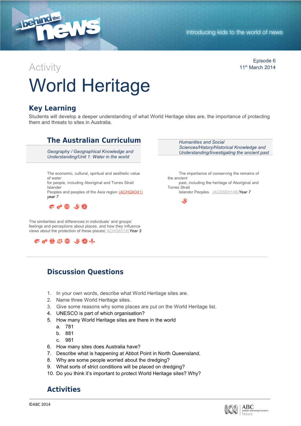 World Heritage