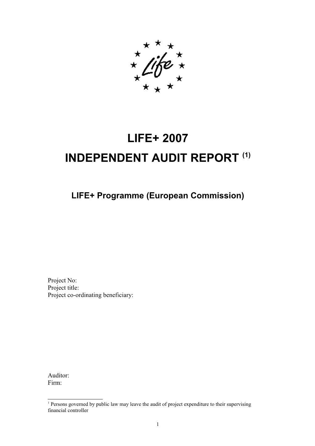 Ndependent Audit Report