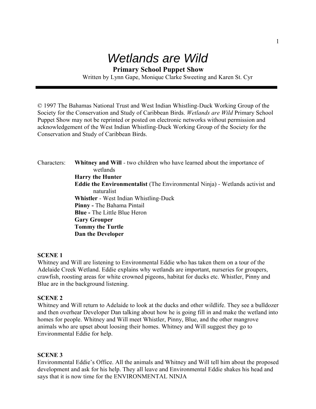 Wetlands Are Wild