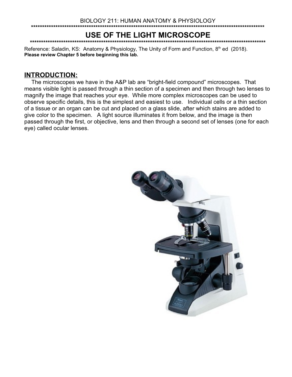 Use of the Light Microscope s1