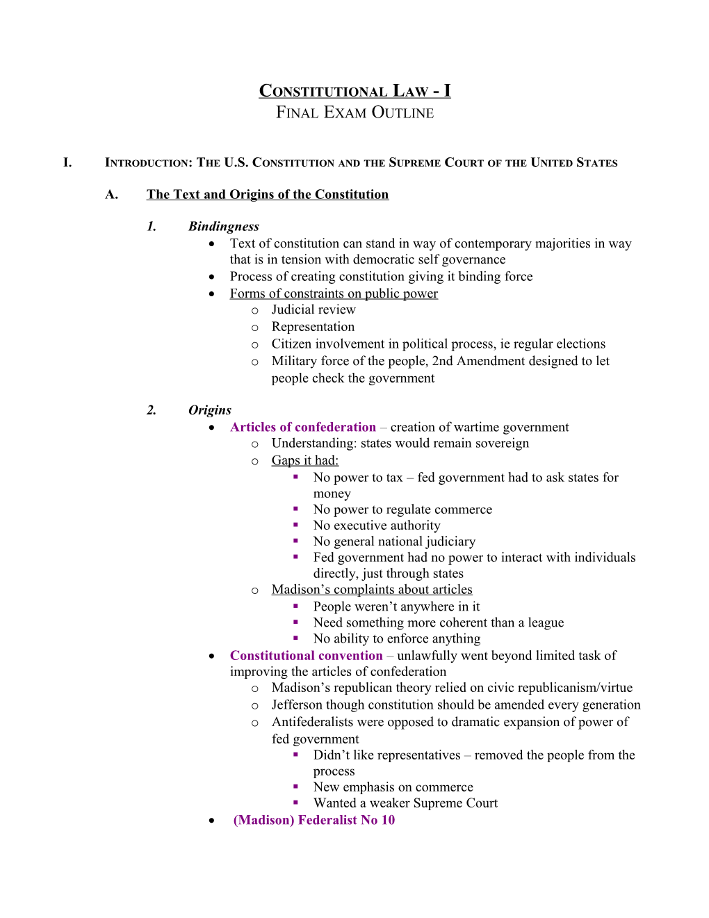 The History of American Federalism: Origins to the Civil War