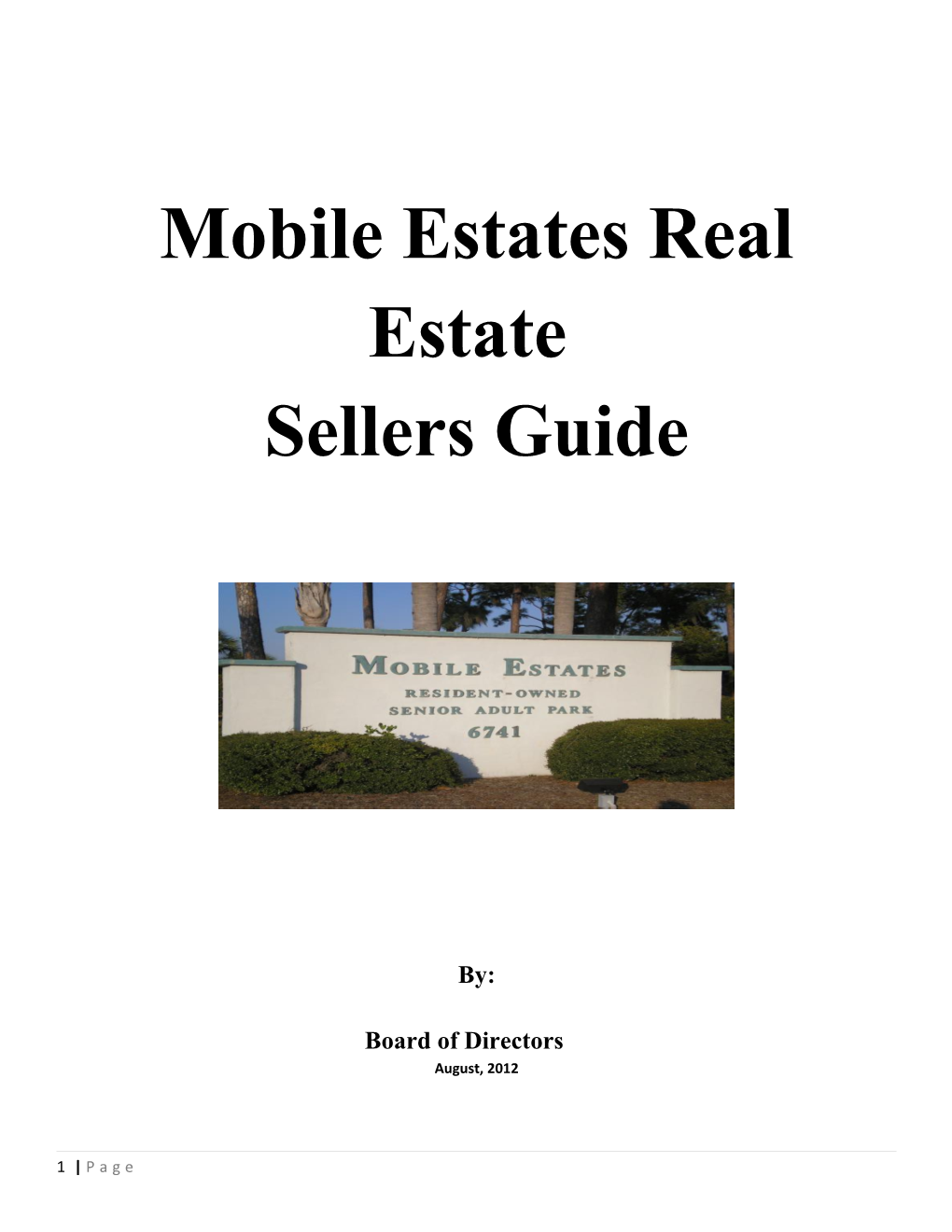 Mobile Estates Real Estate
